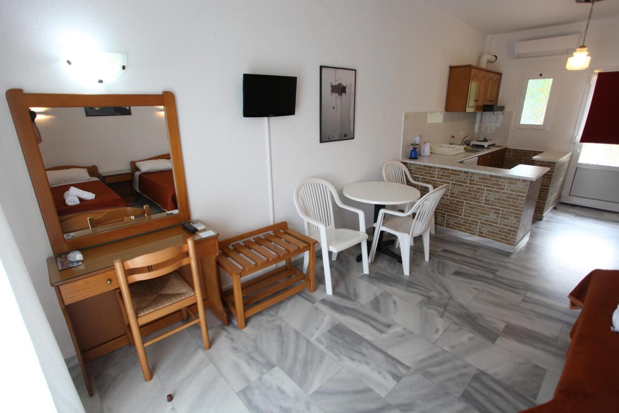 Apartmán Archontiko Driani Paralia Pantaleimonos Pokoj fotografie